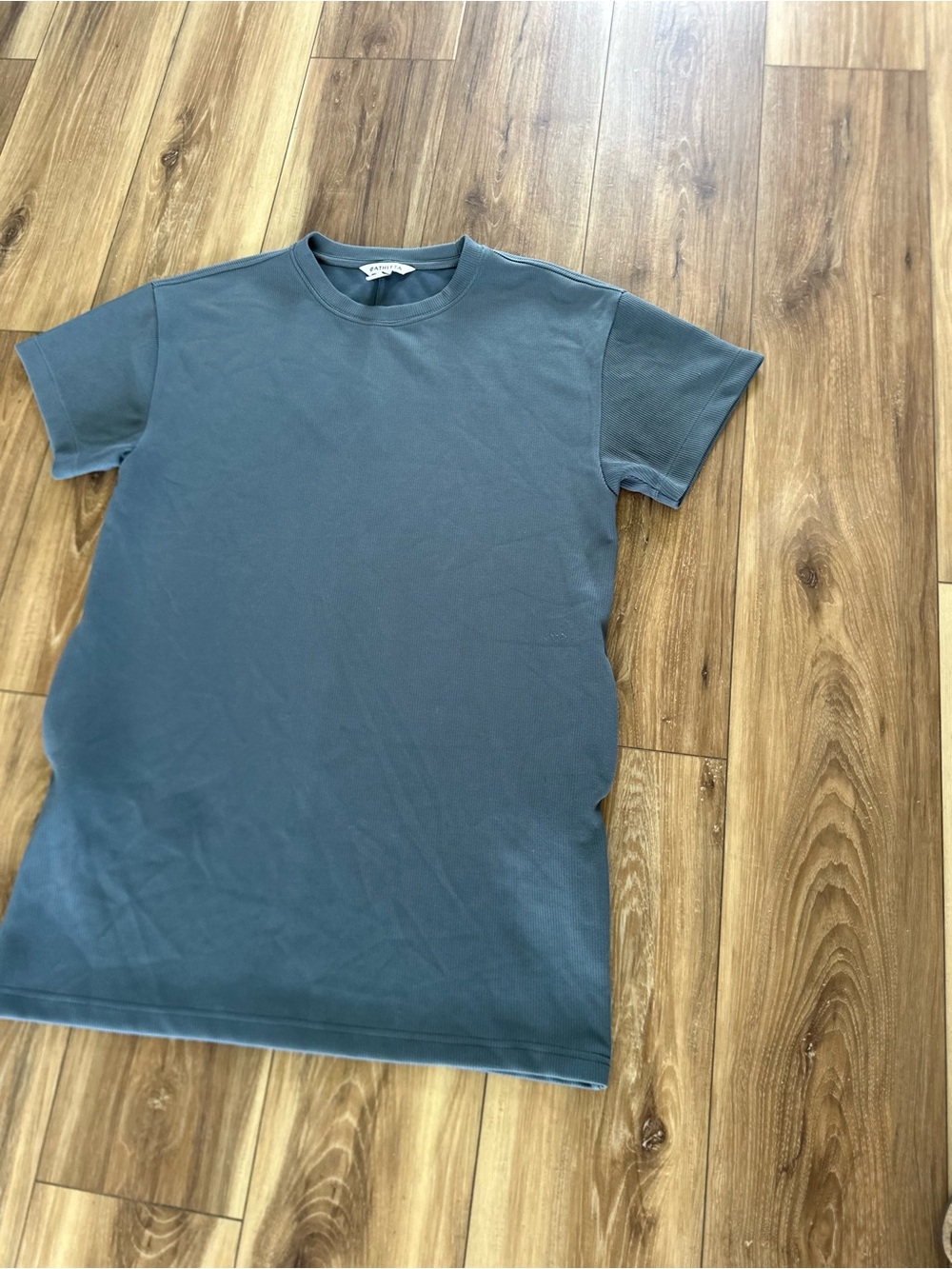 Athleta women’s rib tee shirt dress size M/P - Picture 3 of 6